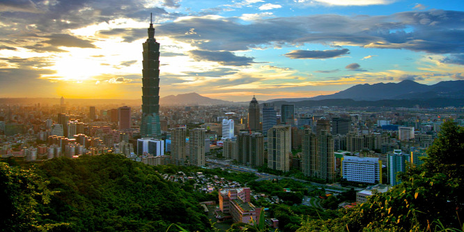 Megnyitották a Taipei 101 tetején lévő VIP-kilátót