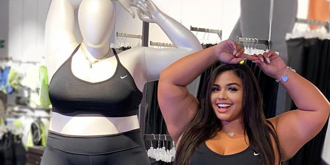 Sirokai Diána plus size modell elmondta a véleményét a Nike próbababájáról