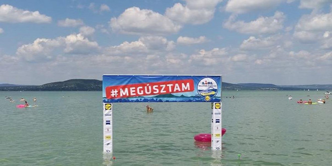 Balaton-átúszás - Túl vannak az úszók az egymillió kilométeren
