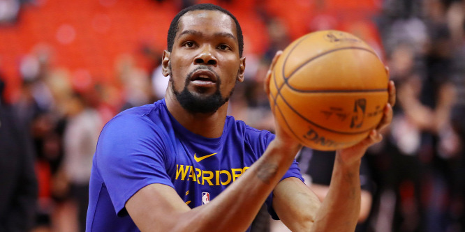 Az NBA játékos, Kevin Durant is megfertőződött a koronavírussal