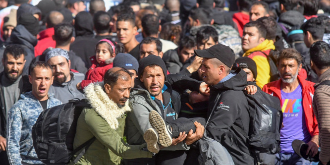Elfogták az aktivistákat, ezért elmaradt a migránsok Valentin-napi menete
