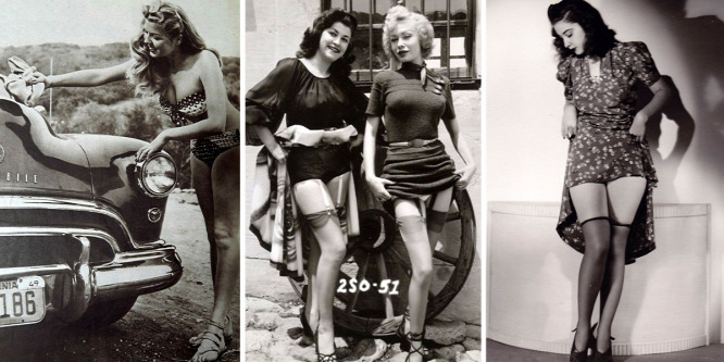 Így néztek ki a vagány csajok az 1940-es években: vintage fotósorozat