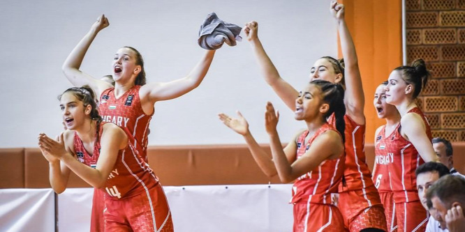 Mindenre képes az Eb-aranyért a magyar női U18-as kosárválogatott