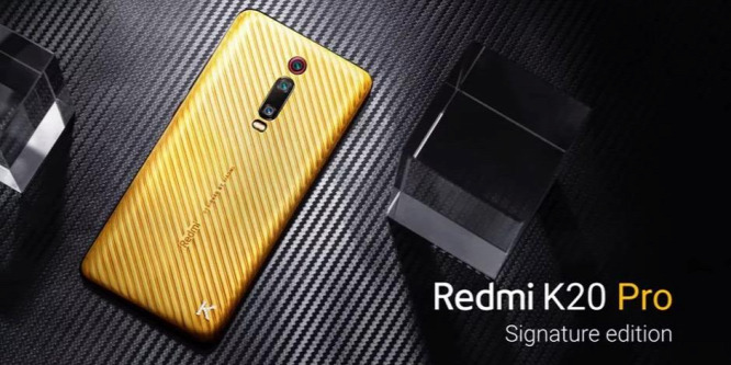 Valódi aranyból készül a Redmi K20 Pro Signature Edition