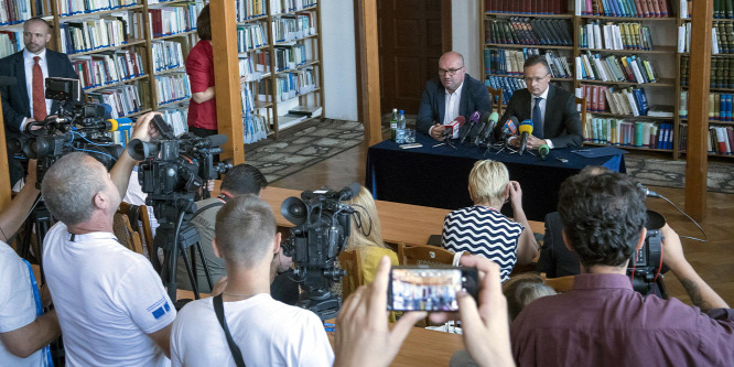 Külügyminisztérium: Az ukrán vezetők ne vádolják alaptalanul Magyarországot