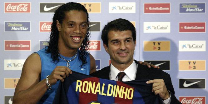 Ronaldinho egy elbukott blöffből lett az évszázad igazolása