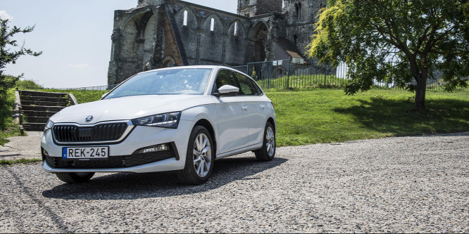 Skoda Scala 1.0 TSI Ambition teszt - Galéria