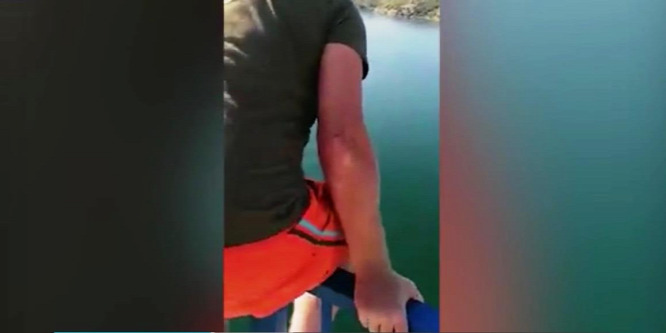 Rosszul végződött a leugrás a horvátországi hídról – videó