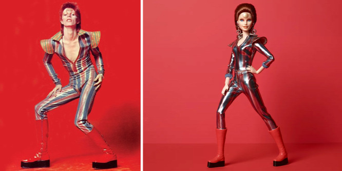 David Bowie inspirálta Barbie-t dobnak a piacra - Itt a Ziggy Stardust baba