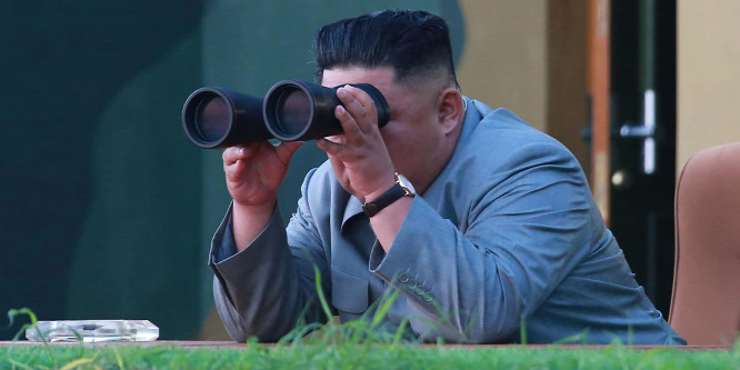Kim Dzsongun is jelen volt az újabb rakétakísérletnél