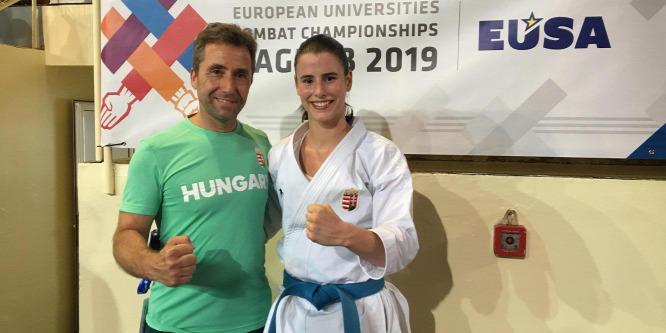 Magyar sikerek az egyetemi karate Európa-bajnokságon