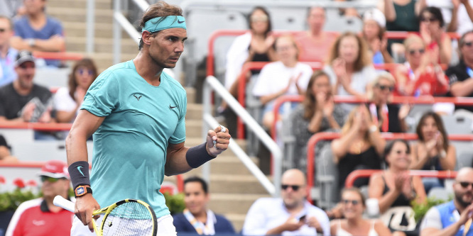 Rafael Nadal tényleg minden labdát visszaüt - videó