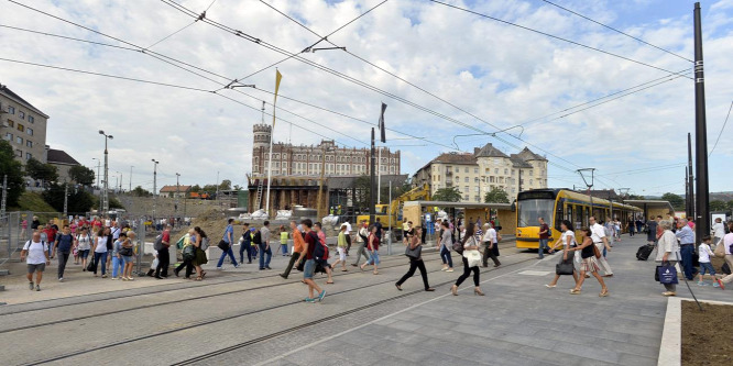 BKK: tanévkezdéstől ismét a teljes vonalon jár a 4-es és a 6-os villamos