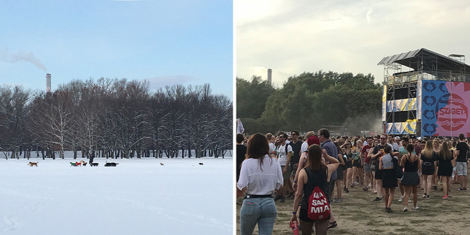 Sziget 2019: így néz ki a Hajógyári-sziget télen és a fesztivál idején