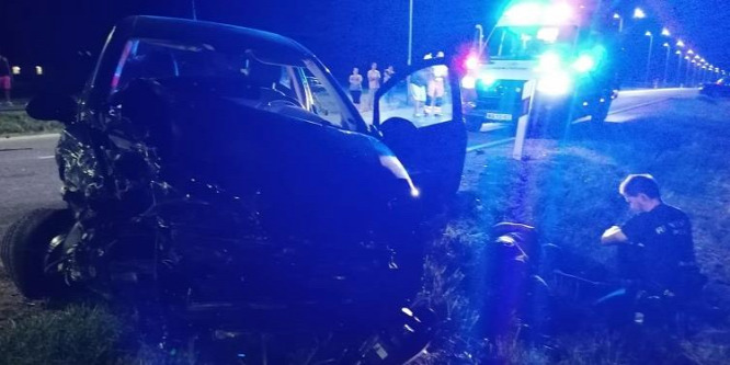 Többen megsérültek egy karambolban Szekszárdon