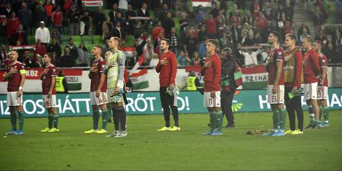 A magyar fociválogatott öt helyet rontott a FIFA-világranglistán