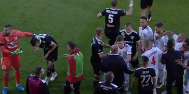 Súlyos büntetést kapott a verekedő kisvárdai focista
