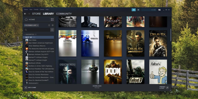 Tesztelhető a Steam új játékkönyvtára