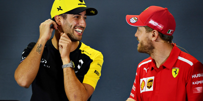 Ricciardo: Vettel már Szingapúrban visszatérhet