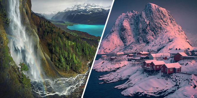 Lélegzetelállító hegyek Max Rive fényképein