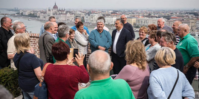 Orbán Viktorral találkoztak a szombathelyi sportlegendák