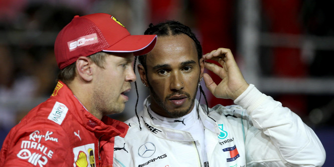 Hamilton: Ne becsüljék alá Vettel munkáját a Ferrarinál
