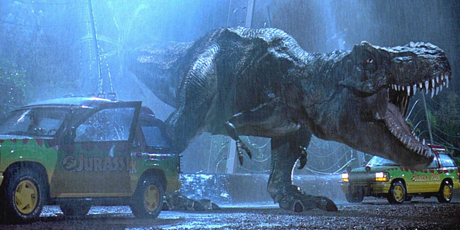 Nem csak filmes trükk: a T. rex valóban össze tud zúzni egy autót