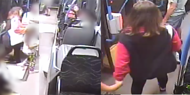 Egy kislány kezét fogva lopott egy nő a pesterzsébeti buszon – videó