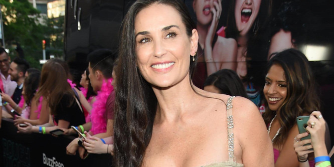 Demi Moore egy 24 éves fotóval nosztalgiázik