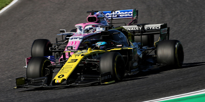 A Racing Point óvást nyújtott be a Renault elektronikája miatt