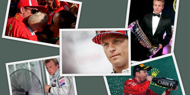 Kimi Raikkönen katonaként megszökött, hogy versenyezhessen!