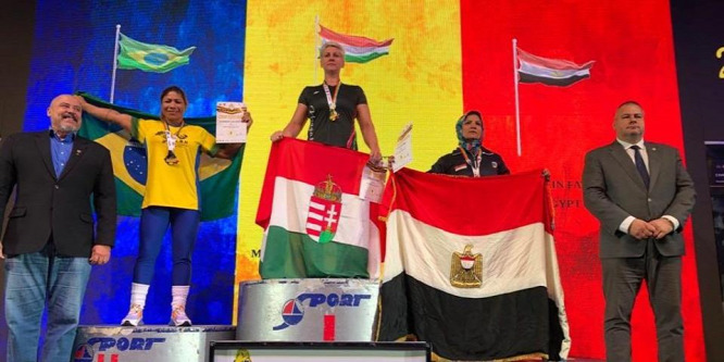 Kőváriné Ivánfi Brigitta világbajnok lett Romániában
