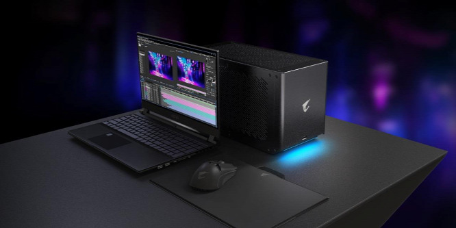 Vízhűtéses külső videokártyát villantott a Gigabyte