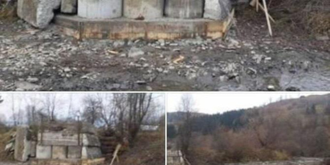 Saját erőből építenek hidat egy kárpátaljai település lakói