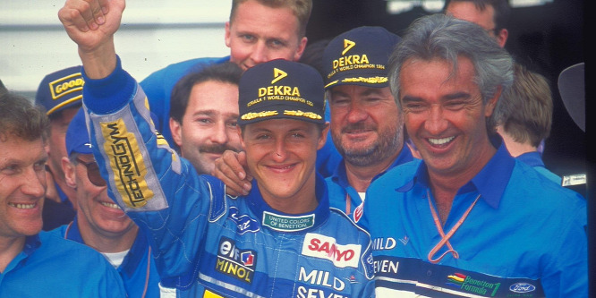 Schumacher volt az F1 Pavarottija, 25 éve lett először világbajnok