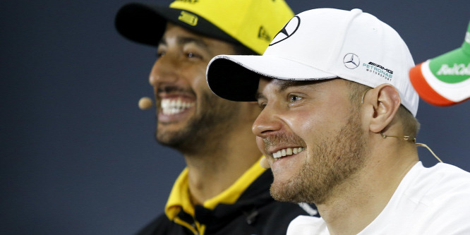 Bottas és Ricciardo nem tart a Mercedes és a Renault kiszállásától