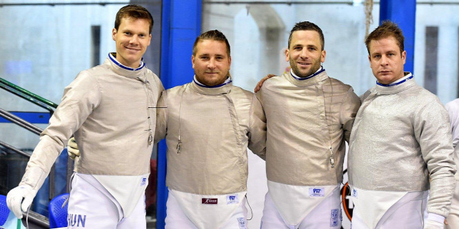 A férfi kardcsapat már az olimpiára készül