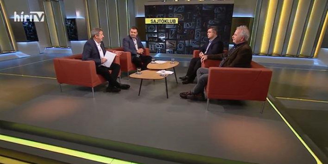 Nézettségi csúcsot ért el a Sajtóklub, a Hír TV népszerű politikai műsora
