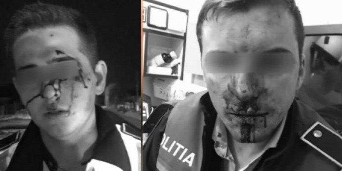 Összevertek két román rendőrt, majd a saját fegyverükkel fenyegették őket
