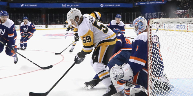 A Pittsburgh Penguins bedarálta a New Jersey Devilst - videó