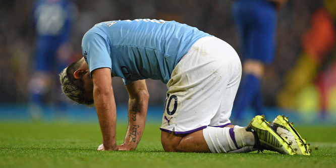 Agüero sérülés miatt kihagyja a Manchester United elleni városi rangadót