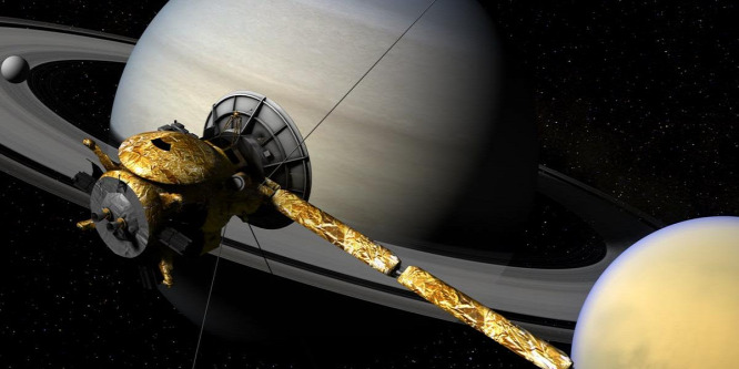 Űrszondával vizsgálták meg a Szaturnusz holdjának felszínét a NASA szakemberei