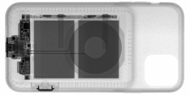 Röntgennel nézték meg, hogy milyen az iPhone 11-ek akkumulátoros tokja