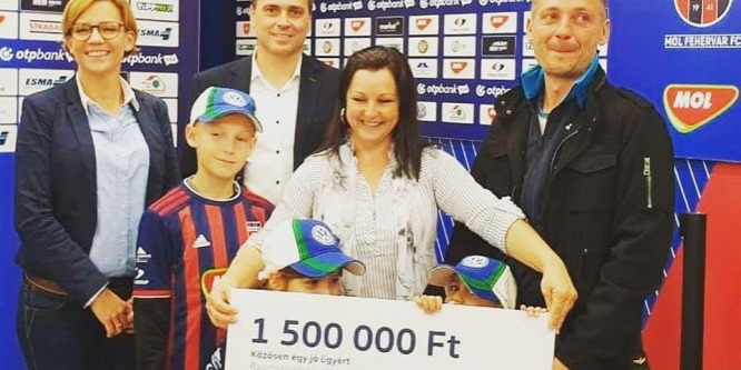 Mogyoródon autózhattak, és a Mol Vidi stadiont is megnézhették