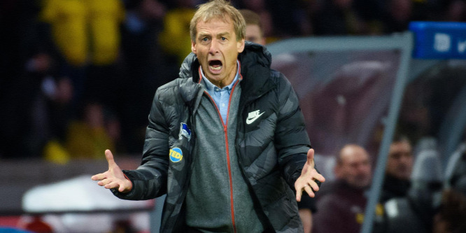Vereséggel kezdett Klinsmann a Hertha kispadján