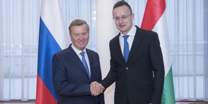 Szijjártó Péter a Gazprom elnökével tárgyalt