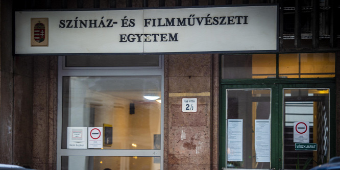 Tíz koronavírusos van a színművészetis hallgatók között, ezt Upor László rektorhelyettes maga ismerte el