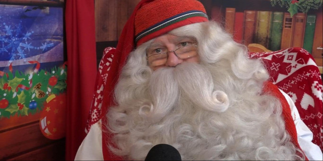 Exkluzív interjút adott az igazi finn mikulás - Videó