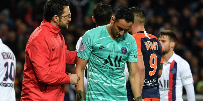 Vizespalackkal dobták fejbe Keylor Navast a PSG bajnokiján