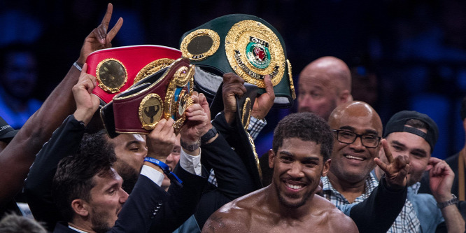 Anthony Joshua: Nem a világbajnoki övek határoznak meg